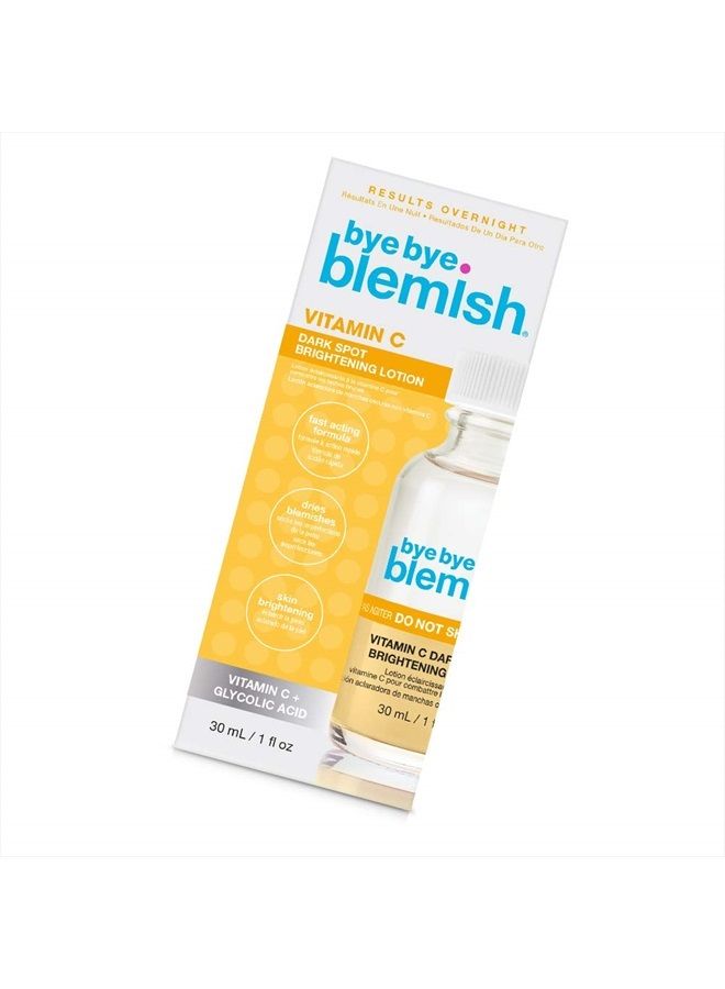 Bye Bye Blemish Dark Spot Lotion Vitamin C | Assists with Drying Blemishes And Brightening Skin | Fast Acting Solution | 1 Fl. Oz. - Image 1