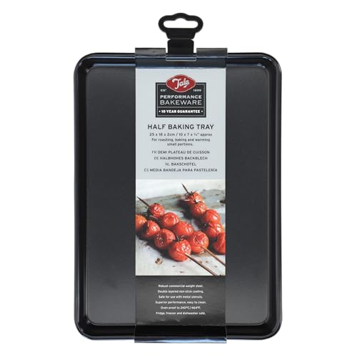 Tala Non Stick 10" Half Baking Tray, Black - Image 1