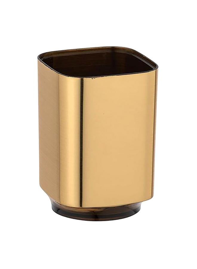 Wenko Auron Toilet Brush With Holder Gold - Image 2