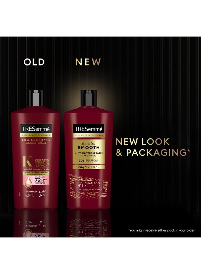 Tresemme Pack Of 2 Shampoo Keratin And Conditioner 400+400ml - Image 5