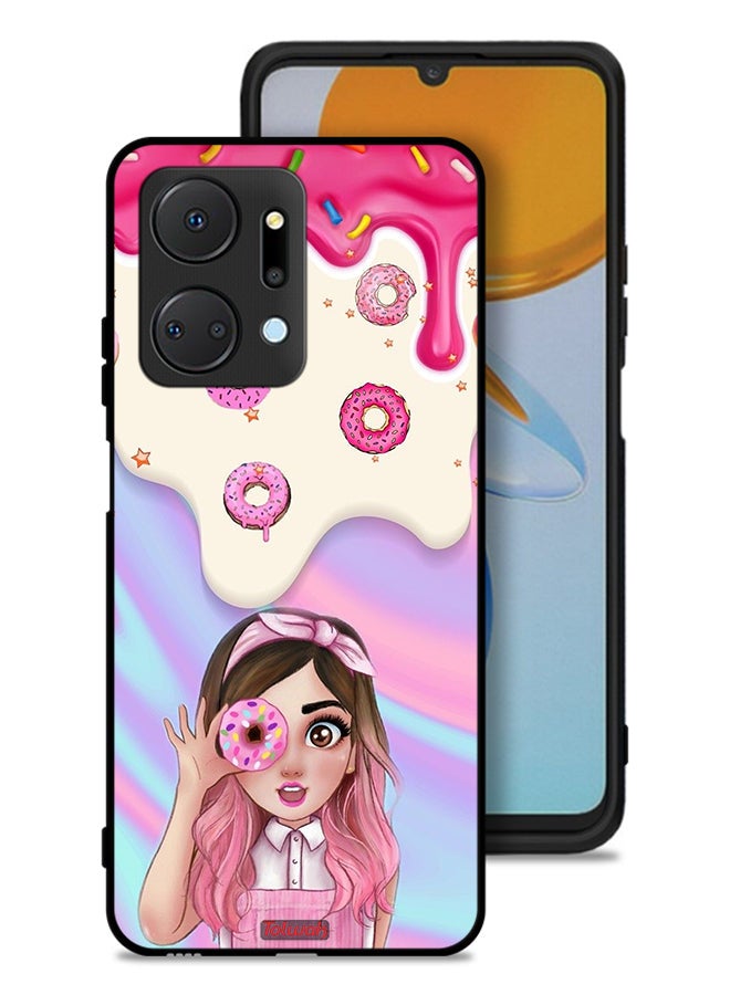 Tolwak Honor X7a Protective Case Cover Holding Donut - Image 1
