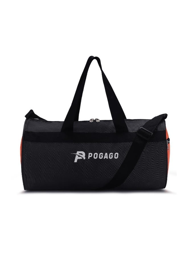 POGAGO Sports Bag for Women Men Child Girl Travel Duffle Bag Luggage Fitness Gym Holiday Shoulder Strap Fitness Work with Separate Shoe Compartment 22 L - Image 1