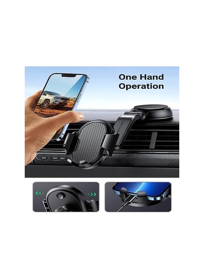 Green Tiger Car Phone Holder Dashboard Phone Holder Car Holder 360 Degrees Rotatable Car Phone Stand Car Mobile Stand Compatible with iPhone 13 Pro/Pro Max/Mini, Galaxy, Huawei and all 4.7-7.2'' Phone - Image 5