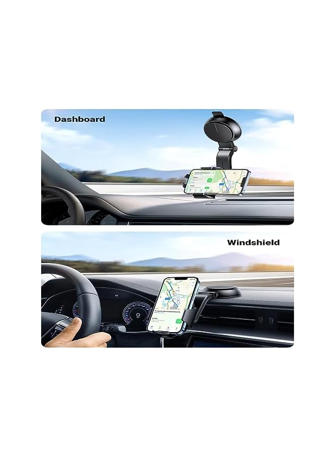 Green Tiger Car Phone Holder Dashboard Phone Holder Car Holder 360 Degrees Rotatable Car Phone Stand Car Mobile Stand Compatible with iPhone 13 Pro/Pro Max/Mini, Galaxy, Huawei and all 4.7-7.2'' Phone - Image 3