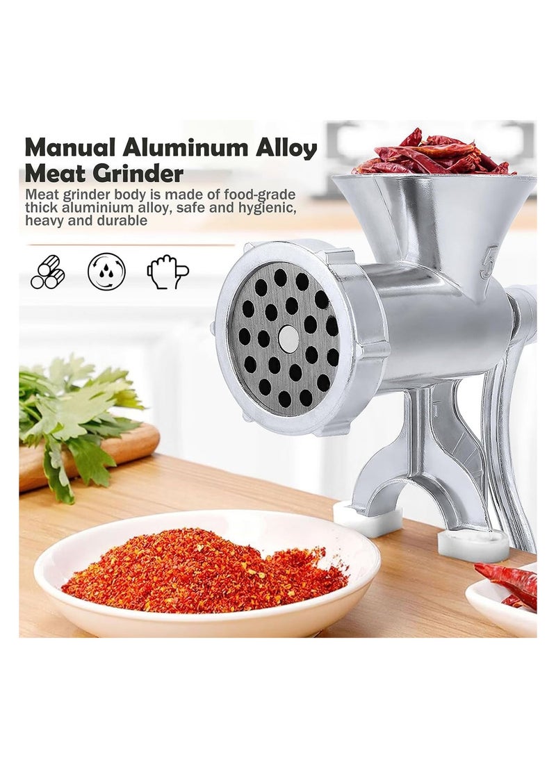 bunca Manual meat grinder 🥩 – Full control over meat grinding without electricity - 10-inch meat grinder - Image 1
