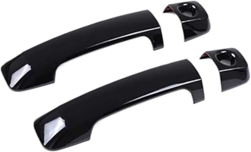 Vuzmode Black Car Door Handle Cover Trim for Toyota FJ Cruiser - Image 1