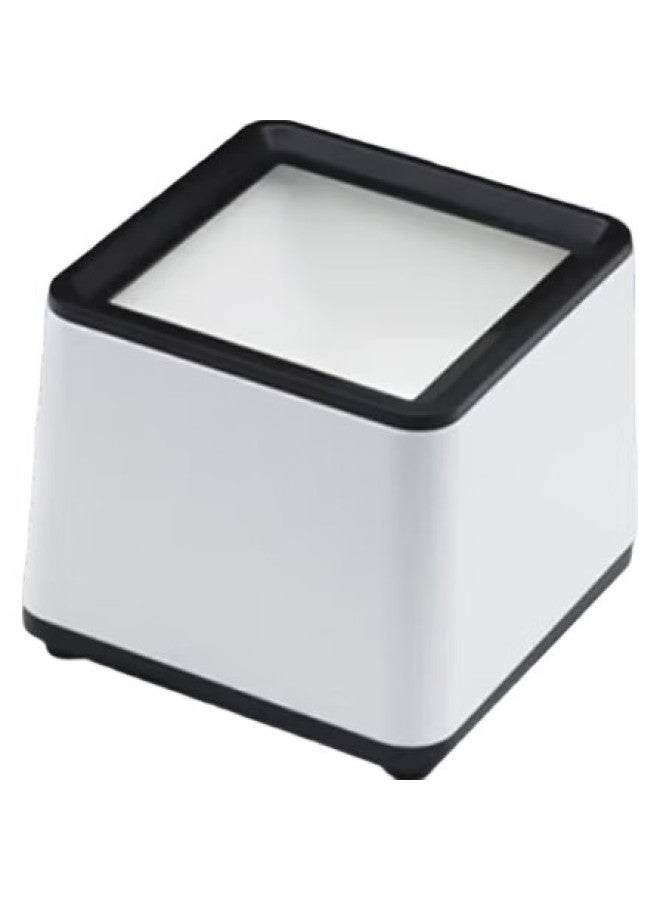 Newland Nls-Ks10 2D Barcode Scanner Box For Supermarket Cashier Screen Scanning Fixed Desktop Scanning Platform White Box - Image 1