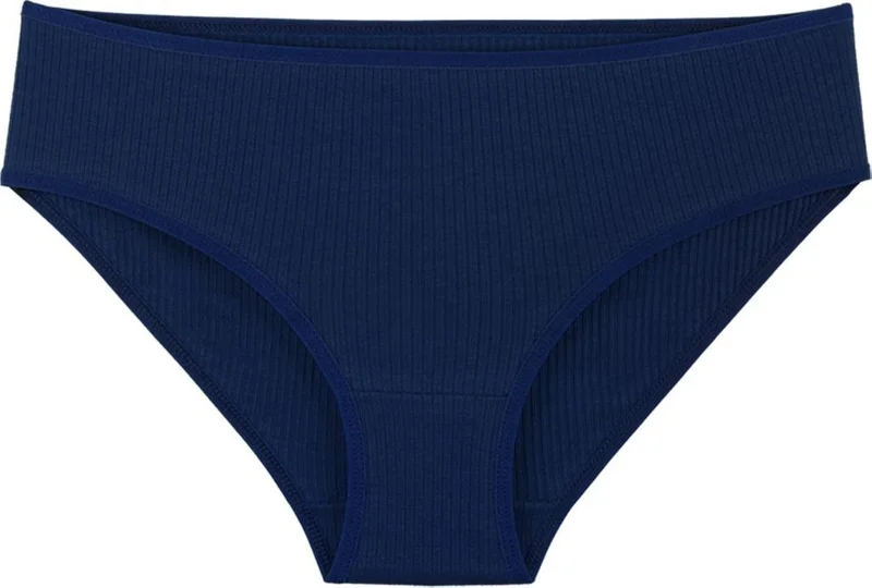 Sensu Women's Corded Bato Model 7-Piece Panties Set Mixed Colors KTS3021