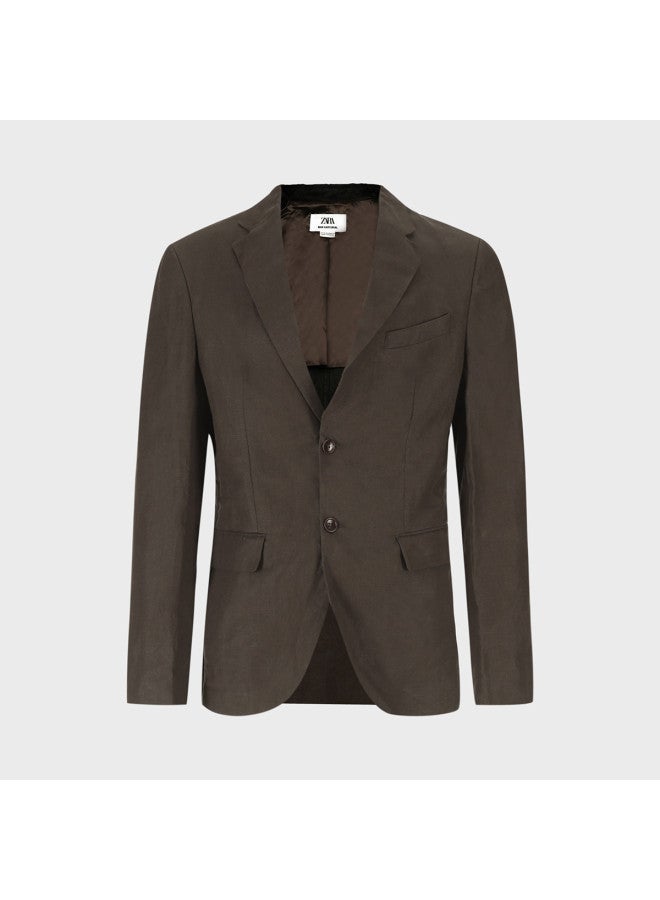 Zara Men's Solid Color Versatile Minimalist High-quality Commute Suit - Image 2