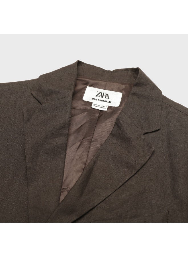 Zara Men's Solid Color Versatile Minimalist High-quality Commute Suit - Image 5