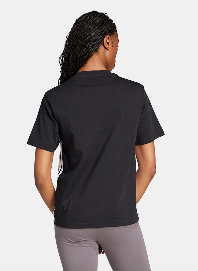 Adidas Essentials 3-Stripes Cotton T-Shirt - Image 5