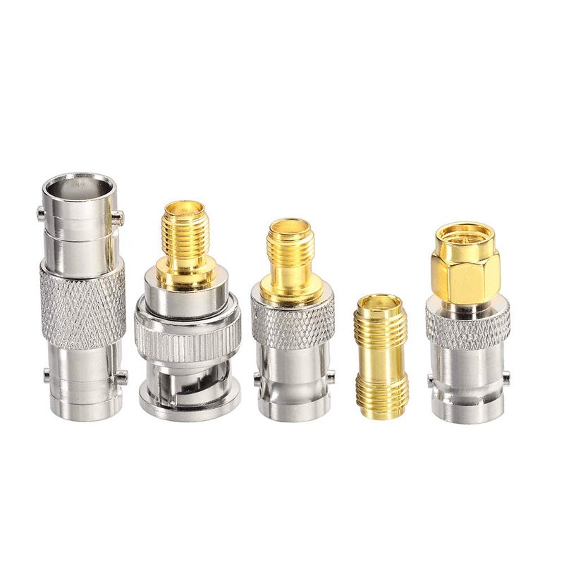 Superbat SMA Male to BNC Male Cable 3ft + 5pcs RF Coax Adapter Kit SMA to BNC Cable SMA BNC Adapter Cable Kit for RF Applications/Antennas/Wireless LAN Devices/Wi-Fi Radios External Antenna etc - Image 4