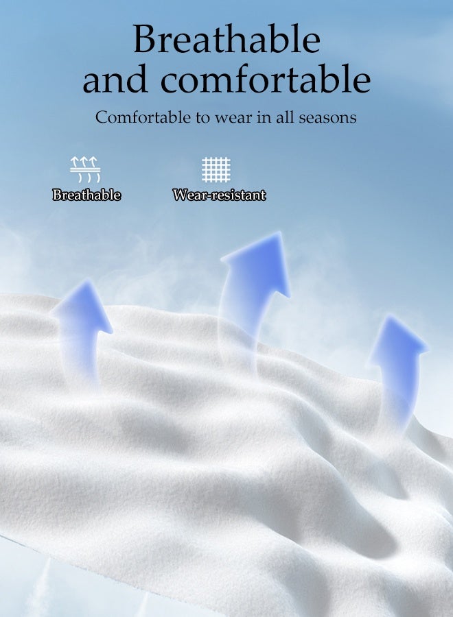 DUNISO 10Pcs Women's Disposable Briefs Cotton Breathable Sterile Panties High Stretch Disposable Maternity Mid-waist Hygiene Soft Underpants Emergencies Kecks for Business Trip Travel Hotel Spa Hospital - Image 5