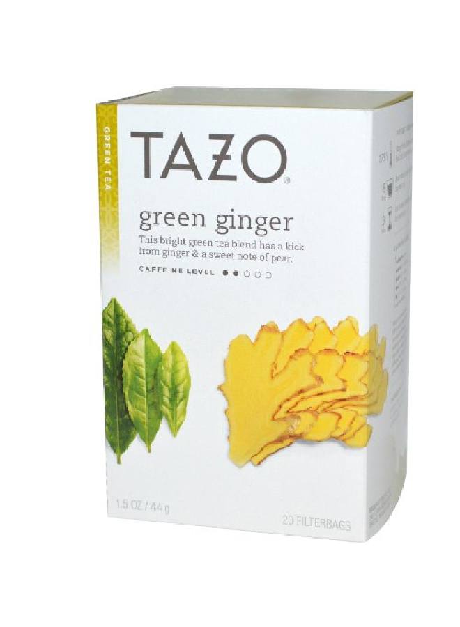 TAZO Tea 257953Pack Tea Ginger Green Tea 3X20 Bag By - Image 2