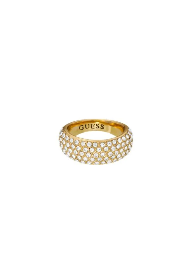 GUESS Pave Tapered Ring
