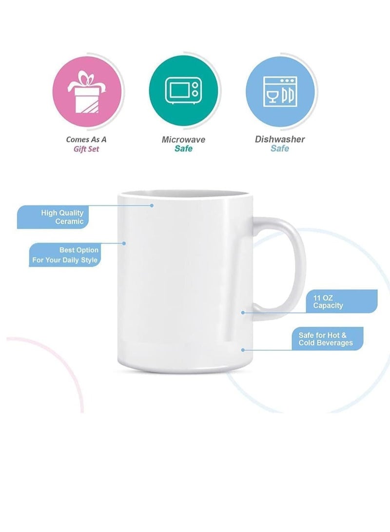 RYN Mom Gifts from Daughter Son, Mothers Day Gifts for Mom Birthday Gifts, Funny Mom Coffee Mug Christmas Gift Ideas for Mom – White, 11oz - Image 3