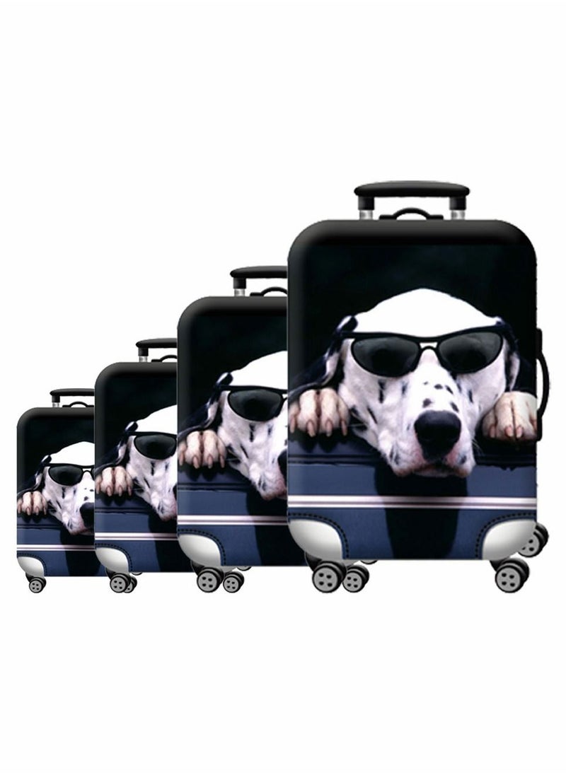 HomarKet Travel Luggage Elastic Cover Protector Washable Suitcase Baggage Covers  - Image 3