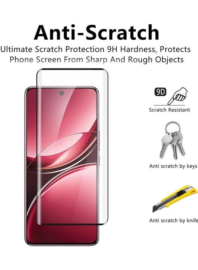 إكس ليفيل واقي شاشة 4 في 1 لهاتف فيفو V50، مصنوع من زجاج مقوى وطبقة حماية لعدسة الكاميرا، مقاوم للخدش، مضاد لبصمات الأصابع، خالي من الفقاعات، طبقة حماية 9H من الزجاج المقوى - Image 5