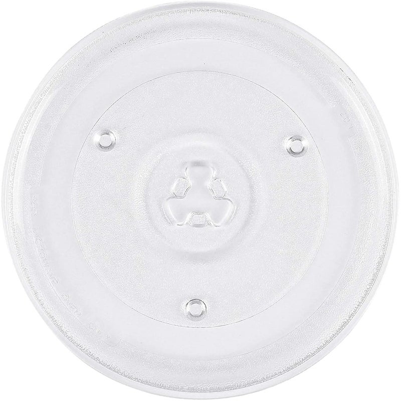 WHITEFLIP WHITEFLIP 106 Inch Microwave Oven Glass Plate Turntable Plate Set Turntable Plate Coupler Roller Support ring  - Image 2