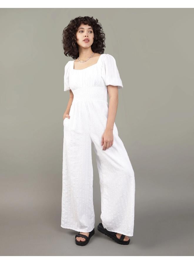 American Eagle AE بذلة على شكل قلب واسعة الساق  - Image 1