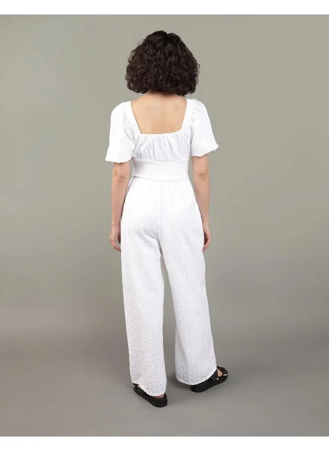 American Eagle AE Sweetheart Wide-Leg Jumpsuit