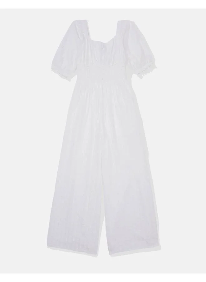 American Eagle AE Sweetheart Wide-Leg Jumpsuit