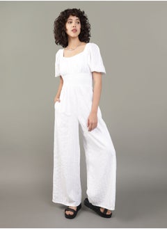 American Eagle AE Sweetheart Wide-Leg Jumpsuit  - Image 2