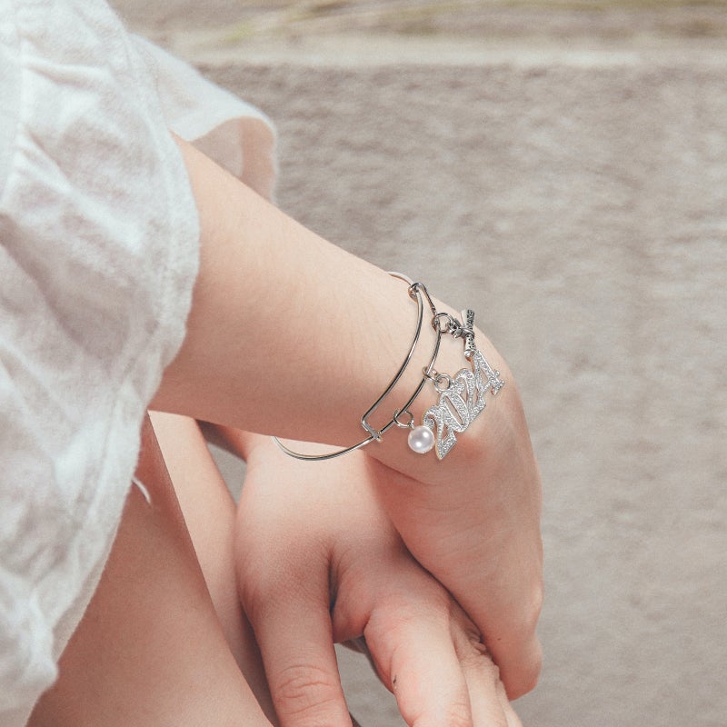 Women's Graduation Bangle, Comfortable and Stylish Wrist Jewelry, Perfect Gifting Option - Image 4