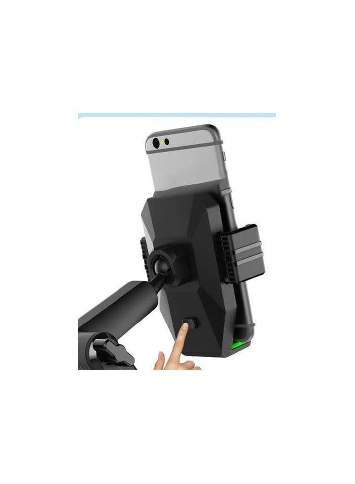 Long Arm Suction Cup Universal Phone Holder for Multi Use Cell Phone Holder Compatible with All Mobile Phones - Image 4