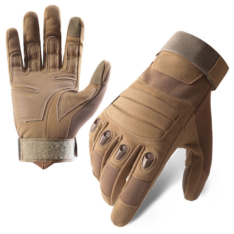 Tactical Gloves Z908 Touchscreen Long Finger Protective Gear Z915 Sand 