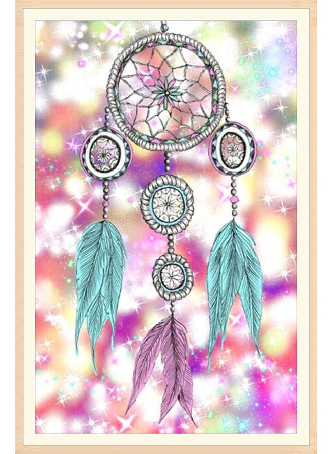 NIBEMINENT Dream Catcher DIY Diamond Painting Multicolour - Image 2