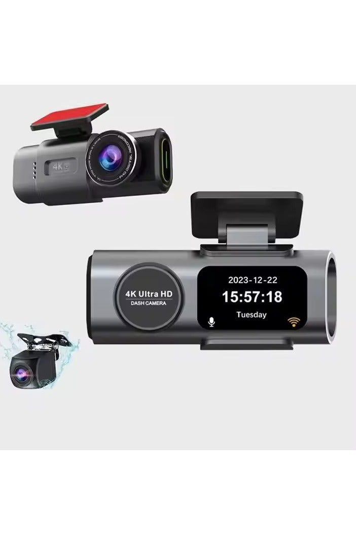 Generic 4K Ultra HD WiFi Dash Cam – Wide Angle Car Video Recorder with Night Vision & Loop Recording - Image 3