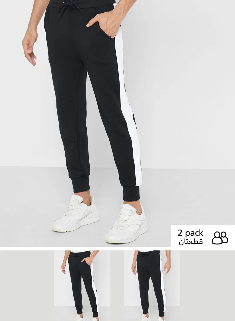 Seventy Five 2 Pack Panel Joggers