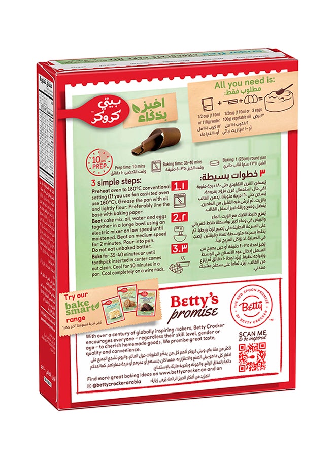Betty Crocker - Sugar Free Chocolate Cake 400g - Image 1