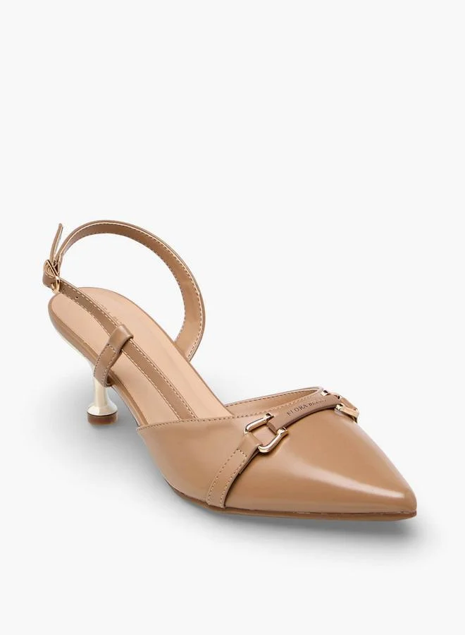 Flora Bella By Shoexpress Flora Bella Women Cone Heel Pointed Toe Shoes