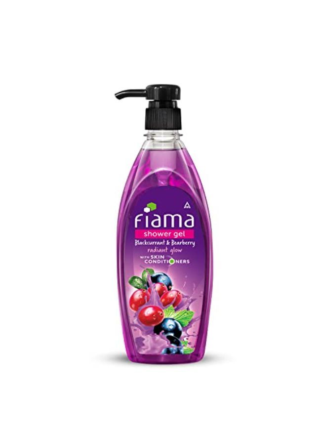 Fiama جل الاستحمام برائحة التوت البري والكشمش الأسود، 500 مل - Image 1