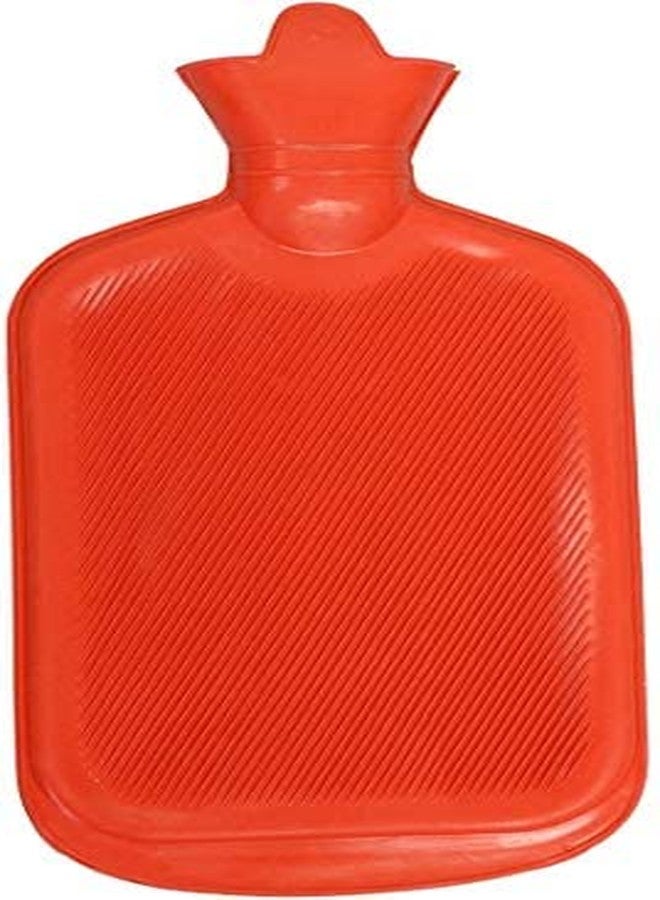 Lozox Rubber Hot Water Bottle for Pain Relief, 2L Hot Water Bag for Menstrual Cramps, Neck and Shoulder Pain, Hot Pad for Women and Men(Multicolor) - Image 1