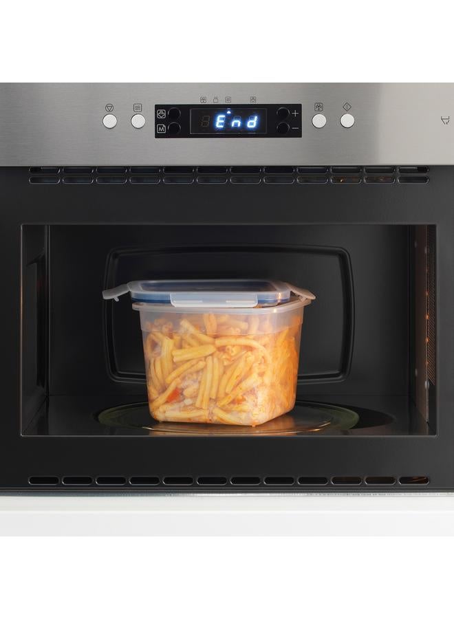 Zaboon Food Container With Lid, Square/Plastic, 1.4 L - Image 4