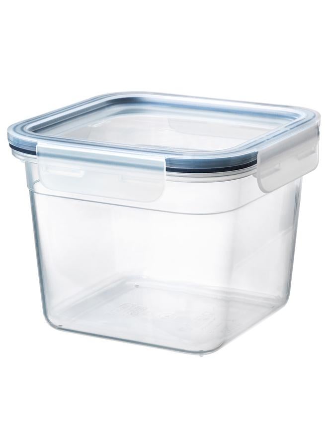 Zaboon Food Container With Lid, Square/Plastic, 1.4 L - Image 1