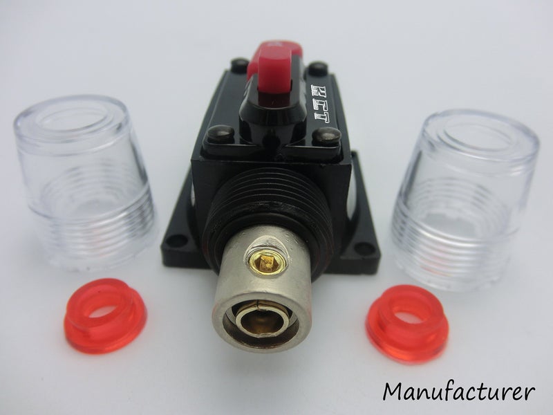 KCT Car Audio 80 Amp Resettable Fuse Circuit Breaker Car Protect for Audio System Fuse 12-24V DC for Car Audio Amps Overload Protection Fuse 80A - Image 2