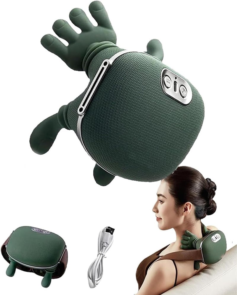 Airlandolists N7 Hand Shoulder and Neck Massager with Bionic Heated Massage and 3D Kneading Therapy