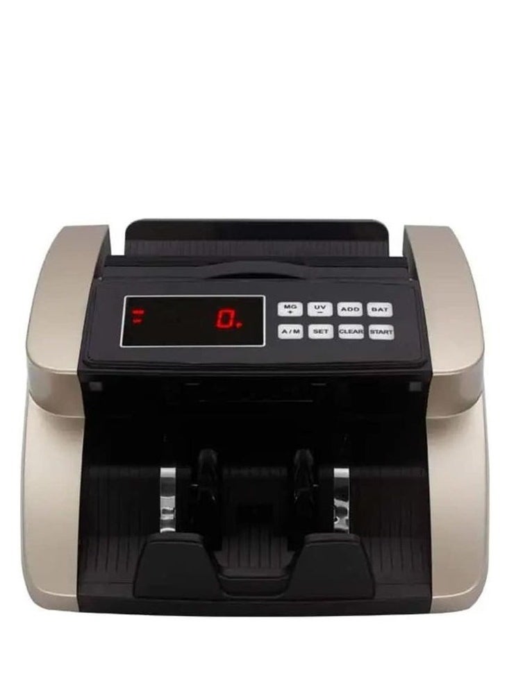 Generic - Money Counting Machine Counterfeit Money Detector Plus Digital Display And Control Buttons And External Mini Display/Model 0710 - Image 1