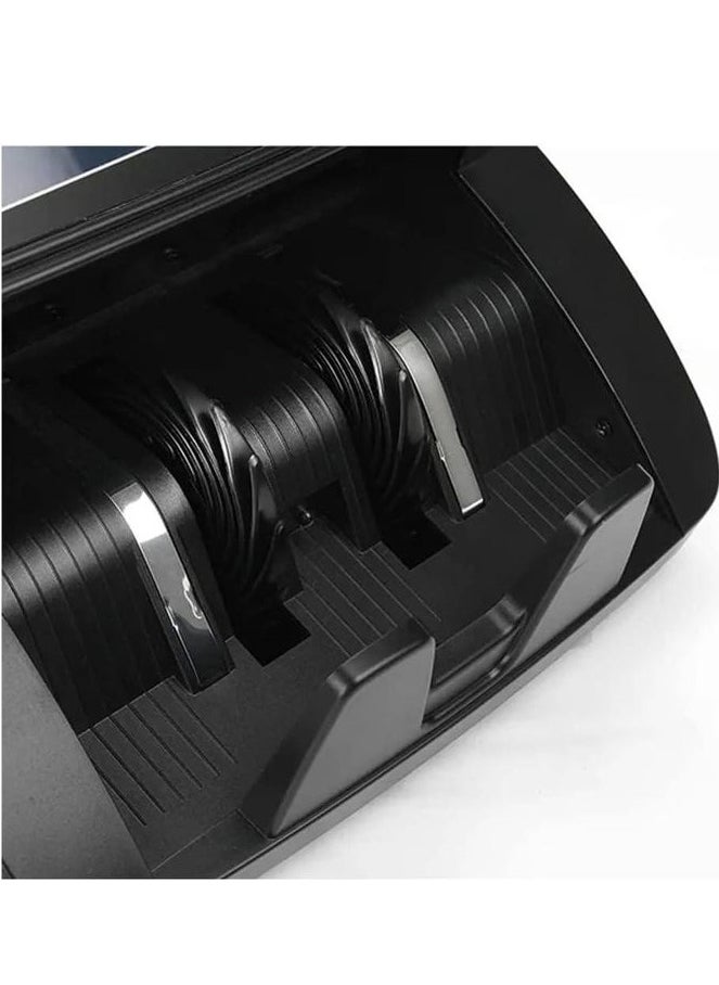 Generic - Money Counting Machine Counterfeit Money Detector Plus Digital Display And Control Buttons And External Mini Display/Model 0710 - Image 1