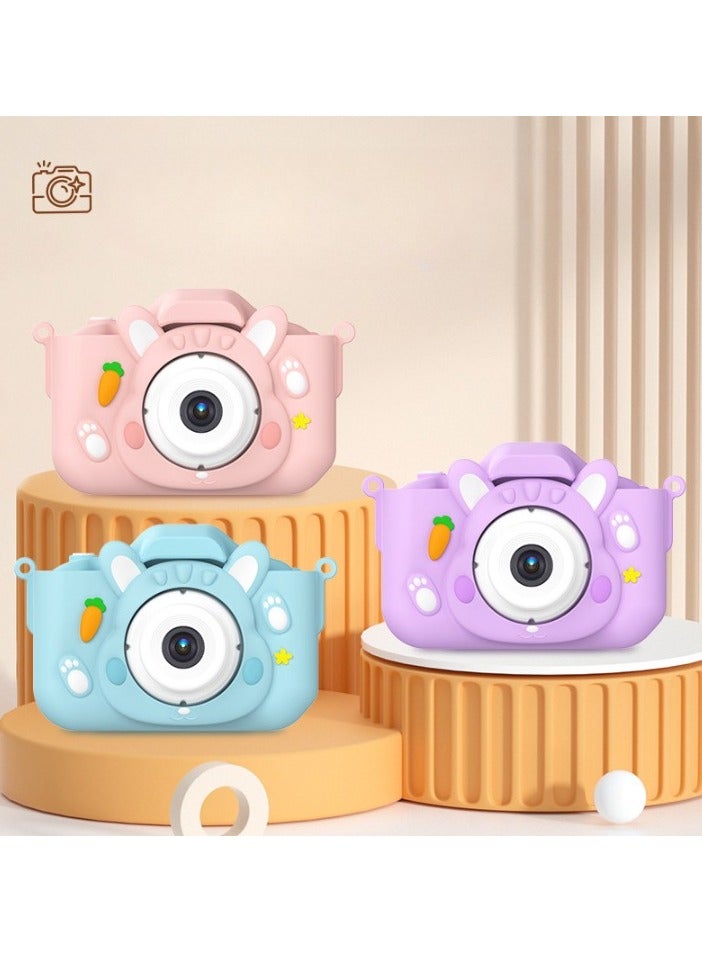 AROAQ Children's Camera Toy, HD 1080p Shockproof Children Video Camera, Anti-fall Portable Camera Toy, Multiple Functions Digital Camera For Girls Boys,(Pink-mickey Mouse-hd Dual Lens (No Memory Card)) - Image 4