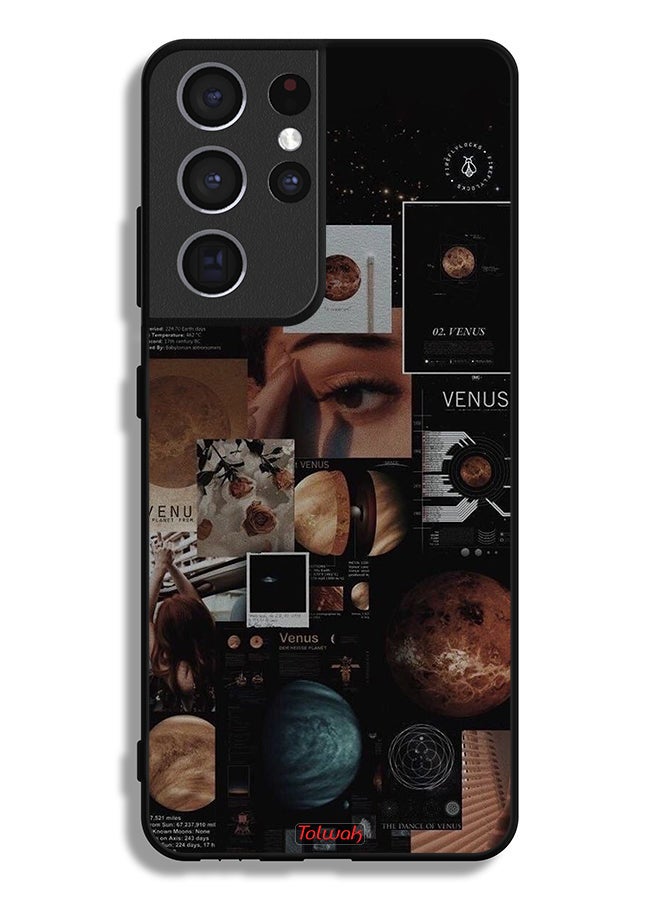 Tolwak Samsung Galaxy S21 Ultra 5G Protective Case Cover Venus Art - Image 3