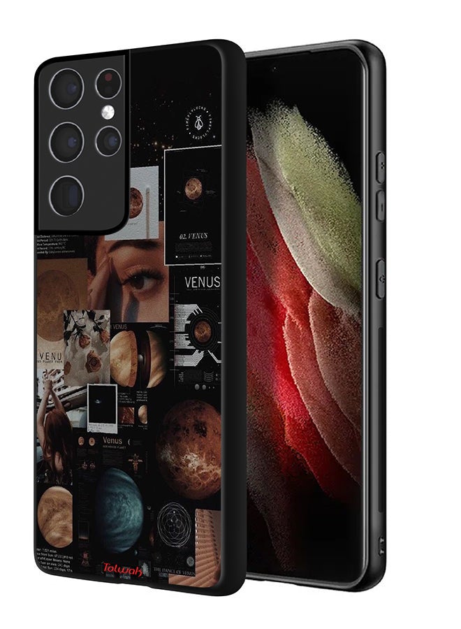Tolwak Samsung Galaxy S21 Ultra 5G Protective Case Cover Venus Art - Image 1