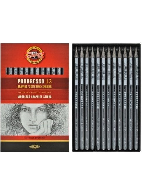 KOH-I-NOOR - Südor Woodless Graphite Pencil Hb 8911-0Hb004Pz - Image 1