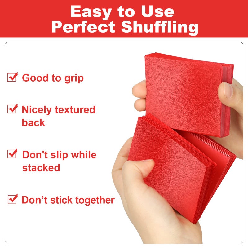 Fabmaker Ruby Yu-gi-oh Card Sleeve 200 Pack, Japanese Small Card Sleeves Photocard Sleeves Yu-gi-oh Sleeves, Back textured Perfect Shuffling, Protect Your Japanese Sized Trading Cards Kpop Photocard Never Tear - Image 4