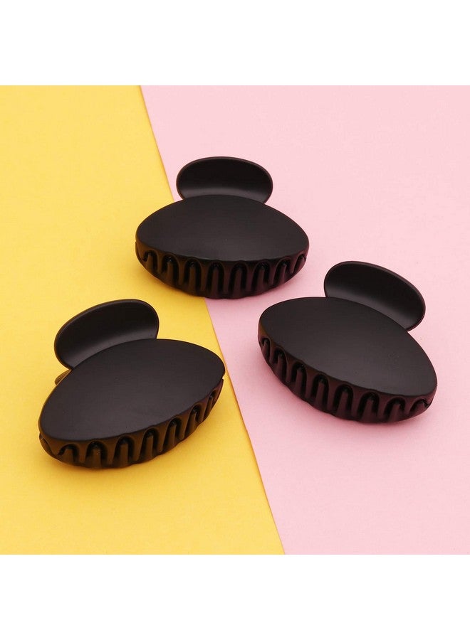 Sukkhi Classy Butterfly Hair Clip Hair Accessories for Women and Girl (Pack of 3) (Size: M) (Skr67836), Black - Image 2