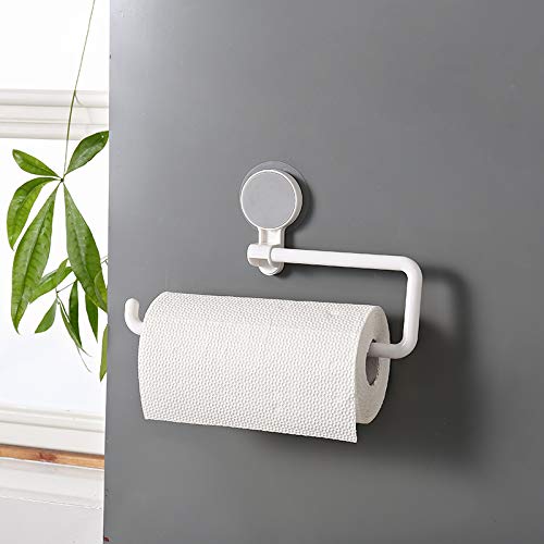 Nyarra Kitchen Towel Holder, Magic Sticker Self Adhesive Multifunctional Paper Towel Holder, Napkin Holder for Kitchen, Under Cabinet, Over The Sink, Organizer Rack for Paper Towel Roll [NR-1334] - Image 1